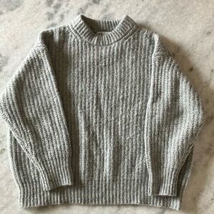 Oversized Zara Grey Sweater